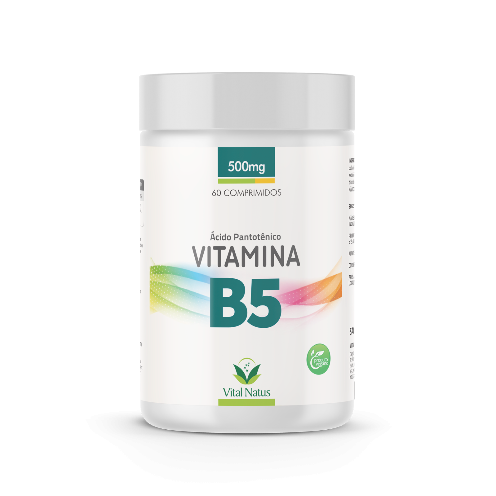 VITAMINA B5 500mg C/ 60 COMPRIMIDOS 