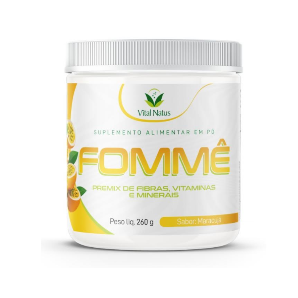 FOMME PREMIX DE FIBRAS SABOR  MARACUJA - 260g