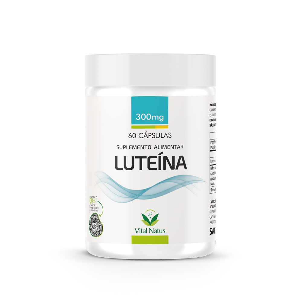 LUTEINA 300mg COM 60 CAPSULAS