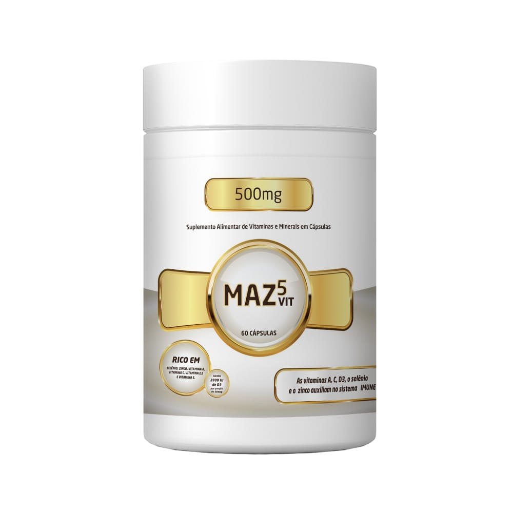 MAZ 5 VIT 500mg C/ 60 CÁPSULAS  