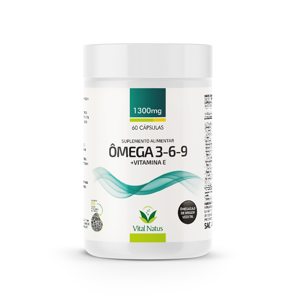 OMEGA COMPLEX 369 + VIT E - 1G C/ 60 CÁPSULAS