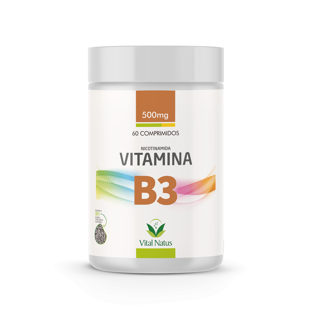 VITAMINA B3 500mg C/ 60 COMPRIMIDOS