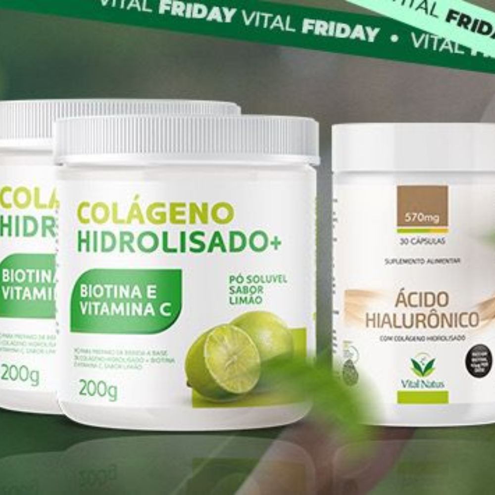 Na compra de 2x Colágenos - Ganhe 01 Ácido Hialuronico