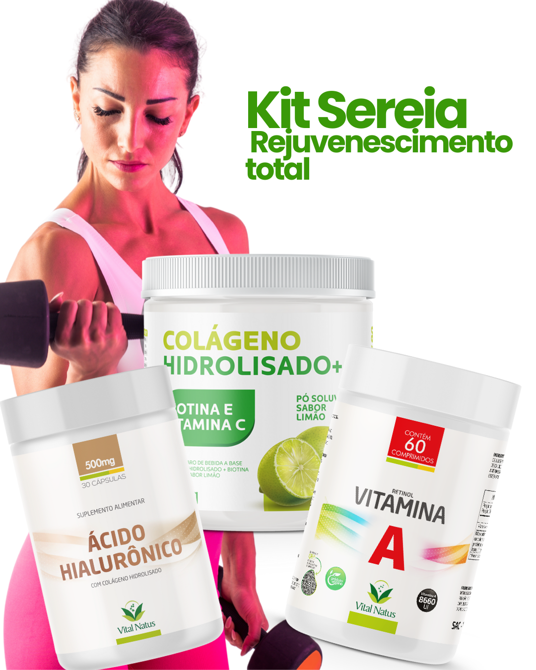 KIT Sereia Rejuvenescimento total