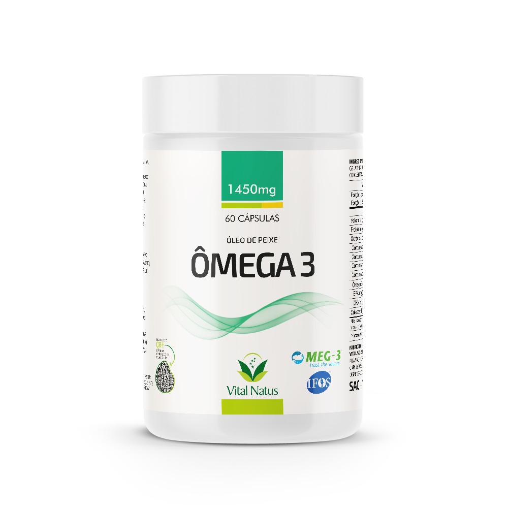 OLEO DE PEIXE 1G COM 60 CÁPSULAS