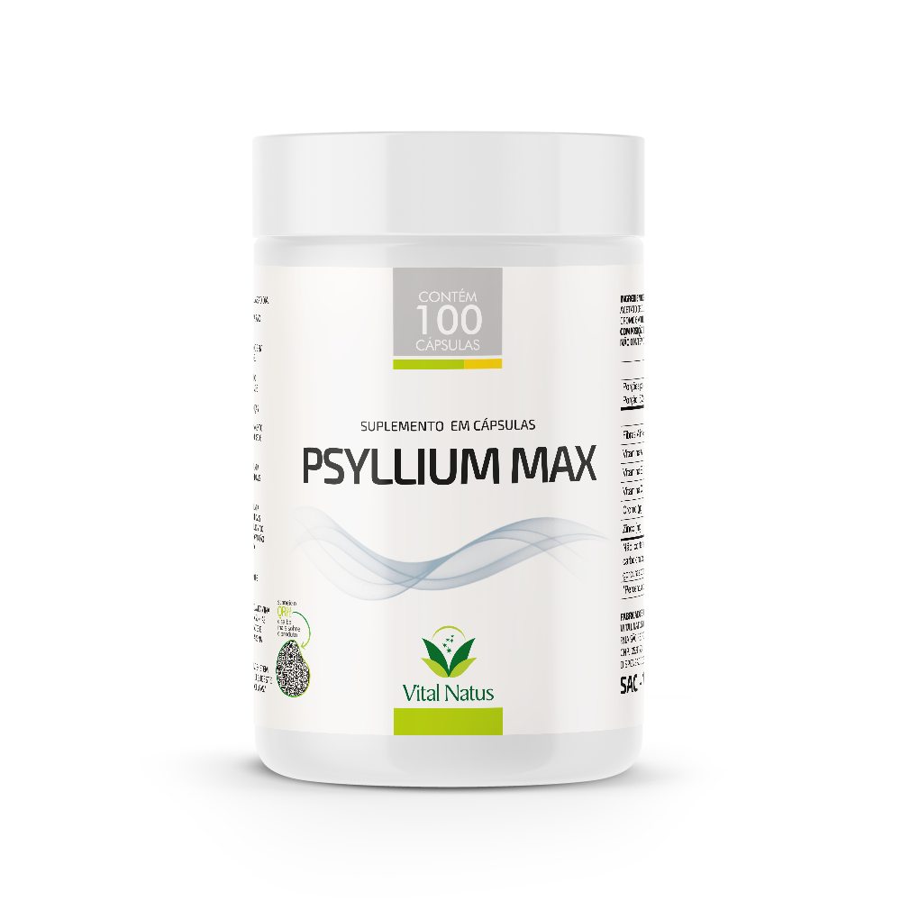 PSYLLIUM MAX 800mg  C/100  CAPSULAS