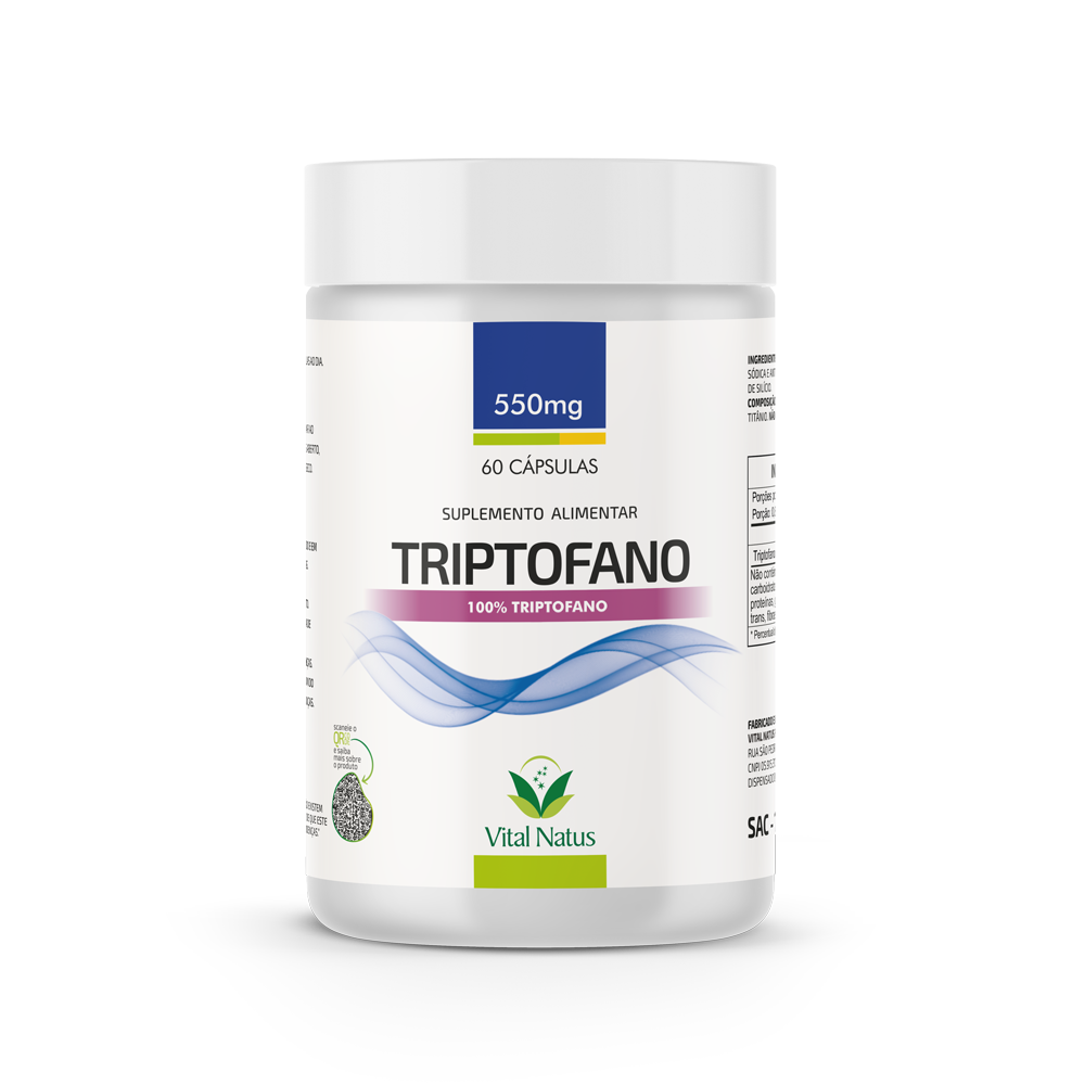 TRIPTOFANO 550MG - VITAL NATUS